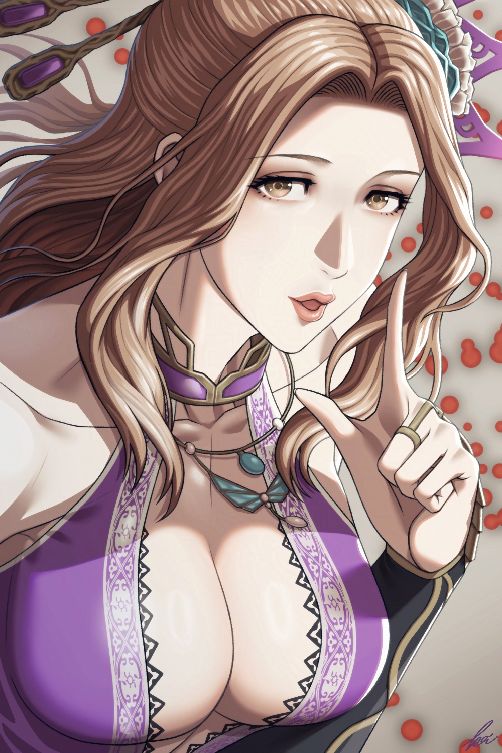 Assertive female in a sensual encounter