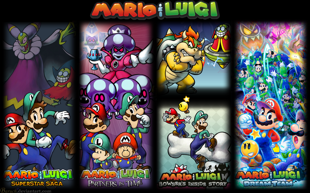 antasma baby_luigi baby_mario bowser brothers brown_hair cackletta cobalt_star dual_persona elder_princess_shroob facial_hair fawful gloves hat luigi mario mario_&amp;_luigi_rpg mario_(series) multiple_persona mustache nintendo official_art aged_up overalls princess_shroob red_eyes shroob siblings spoilers starlow super_mario_bros._1 teeth yawning