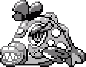 animal_focus bruxish commentary creature english_commentary fish full_body gen_7_pokemon greyscale lowres monochrome nintendo no_humans pat_attackerman pixel_art pokemon pokemon_(creature) pokemon_focus solo sprite transparent_background