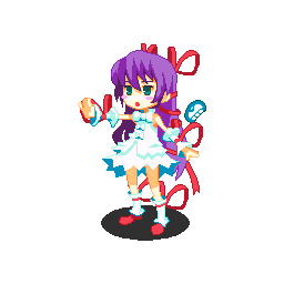 00s al_azif_(demonbane) animated animated_gif demonbane full_body long_hair lowres ryuuta ryuuta_(msxtr) solo standing transparent_background very_long_hair