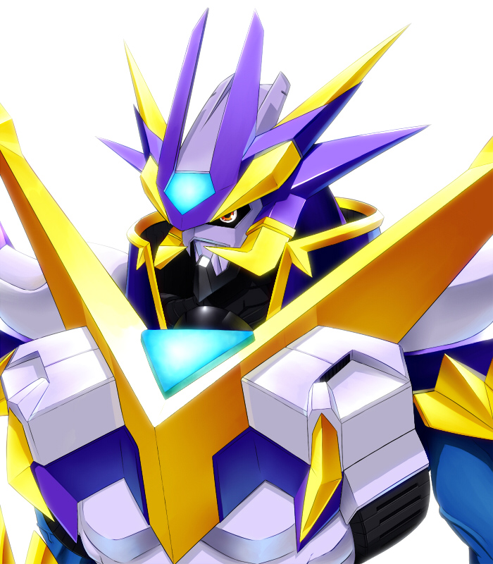 armor digimon digimon_(creature) dragon red_eyes solo ulforcev-dramon ulforcev-dramon_x-antibody