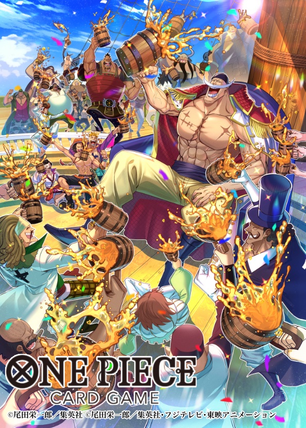 6+boys ^_^ abs anchor_tattoo atmos bandana bashikou beard beer_mug belt blamenco blenheim blonde_hair boots chest_tattoo cigar closed_eyes collared_coat commentary_request confetti copyright_name cup curiel edward_newgate elbow_pads facial_hair fossa gloves haruta_(one_piece) hat headband izou_(one_piece) jozu kingdew long_beard long_mustache marco_(one_piece) marshall_d._teach medium_hair mug multiple_boys mustache namur official_art one_piece one_piece_card_game open_mouth pompadour portgas_d._ace rakuyou ratline sash scar scar_on_chest scared short_hair shorts shroud_(sailing) sideburns single_elbow_pad sitting speed_jiru tattoo thatch topless_male vista_(one_piece) white_gloves