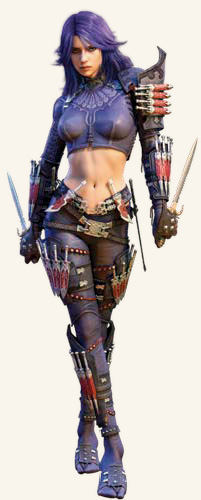 assassin guild_wars_(series) guild_wars_1 lowres navel nika tagme weapon