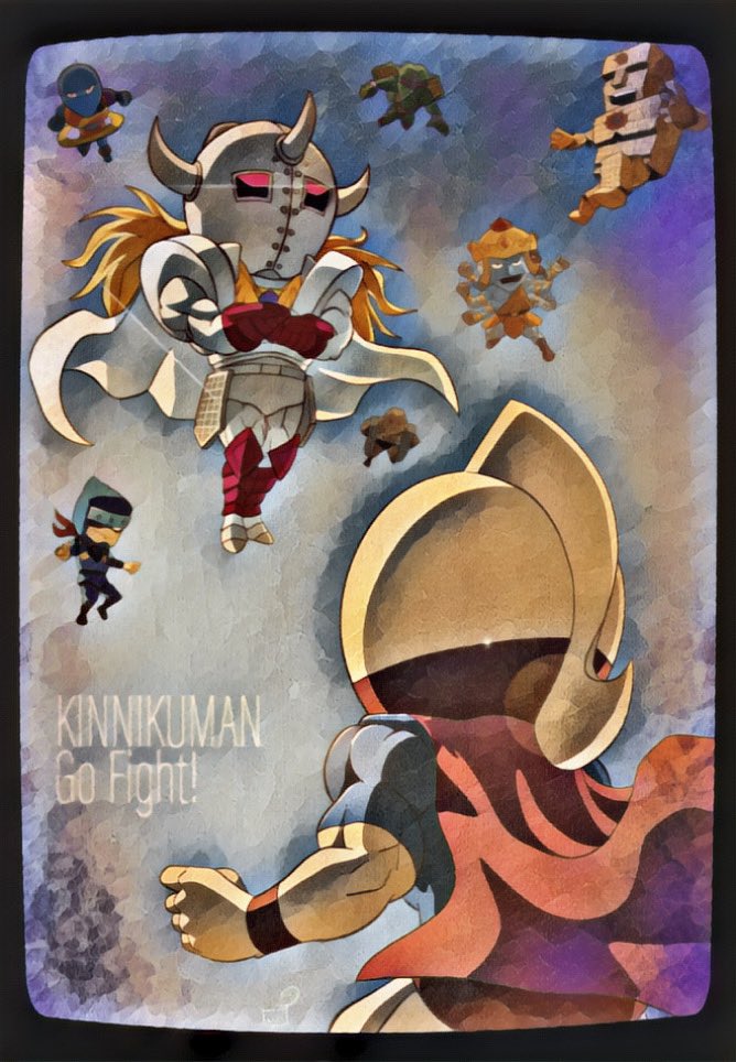 6+boys abs akuma_shogun ape armor artist_request ashuraman biceps cape chibi clenched_hands crossed_arms dated demon floating flying full_armor horns junkman_(kinnikuman) kinniku_suguru kinnikuman kinnikuman_(character) large_pectorals long_hair looking_at_another manly multiple_boys ninja no_humans pectorals planetman_(kinnikuman) red_cape simple_background sky sneagator_(kinnikuman) sunshine_(kinnikuman) the_ninja_(kinnikuman) walking