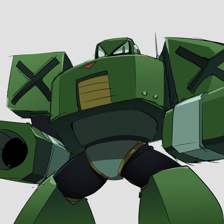 1boy arm_cannon armor black_bodysuit bodysuit chest_armor commando_man commentary_request dual_arm_cannons feet_out_of_frame green_armor green_theme grey_background helmet leg_armor looking_at_viewer male_focus mega_man_(classic) mega_man_(series) mega_man_10 muted_color red_eyes robot_ears sanpaku shoulder_armor simple_background sketch solo three_quarter_view weapon wide-eyed x