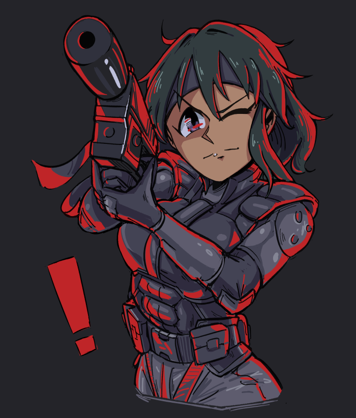 ! 1girl an/peq-6 bad_id bad_twitter_id bandana black_background commentary_request cosplay dark-skinned_female dark_skin flashlight gun h&amp;k_mark_23 h&amp;k_usp handgun heckler_&amp;_koch idolmaster idolmaster_cinderella_girls insight_technology kac_mk23_suppressor knight&#039;s_armament_company laser_aiming_module laser_pointer laser_sight match_grade match_grade_firearm match_grade_pistol metal_gear_(series) metal_gear_solid multitrip natalia_(idolmaster) offensive_handgun one_eye_closed pistol socom_(metal_gear) solid_snake solid_snake_(cosplay) suppressor tactical_light weapon