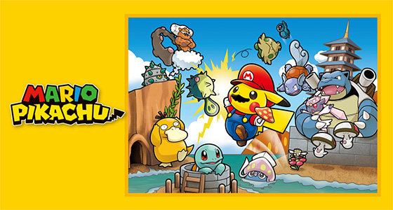 architecture beldum blastoise castle cave cliff closed_eyes cloud commentary cosplay crossover diancie east_asian_architecture facial_hair fake_facial_hair fake_mustache ferroseed flabebe flabebe_(red_flower) flabu00e9bu00e9 foongus gen_1_pokemon gen_2_pokemon gen_3_pokemon gen_5_pokemon gen_6_pokemon gloves hat inkay ladder landorus landorus_(incarnate) legendary_pokemon mario mario_(cosplay) mario_(series) mushroom mustache mythical_pokemon nintendo official_art open_mouth overalls parody pikachu pokemon psyduck qwilfish red_hat sharp_teeth shroomish squirtle teeth wartortle water white_gloves