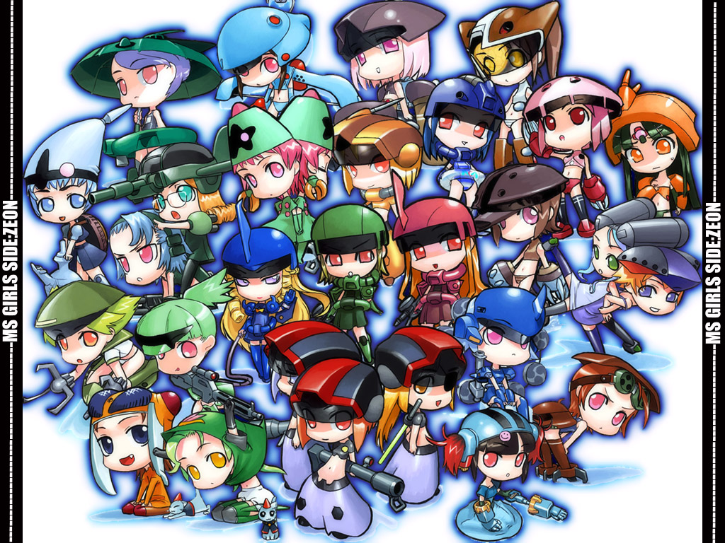 6+boys 6+girls acguy agguguy annotated asshimar big_zam bigro black_tri-stars braw_bro chain_mine dom_(mobile_suit) dom_tropical_test_type elmeth gelgoog gogg gouf grabro gundam gundam_0080 gundam_msv gundam_zz gyan heat_rod hirai_yukio hygogg in-franchise_crossover kampfer kampfer_(mobile_suit) m1_bazooka magella_attack mecha_musume mobile_suit_gundam multiple_boys multiple_girls parody rocket_launcher simple_background weapon white_background z&#039;gok z&#039;gok_char_custom zakrello zaku zaku_ii zaku_ii_f/j zaku_ii_s_char_custom zaku_marine_type zeong zeta_gundam zock
