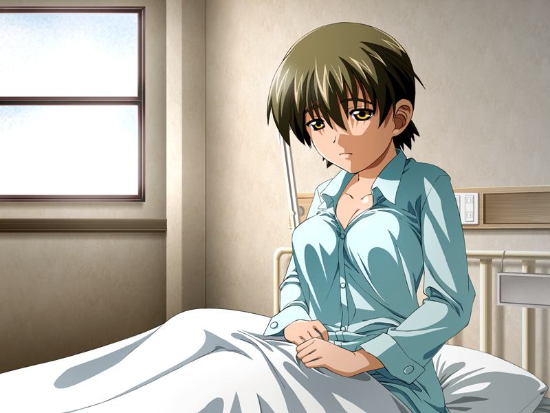 1girl edelweiss game_cg hinata_mizuki katakura_shinji short_hair