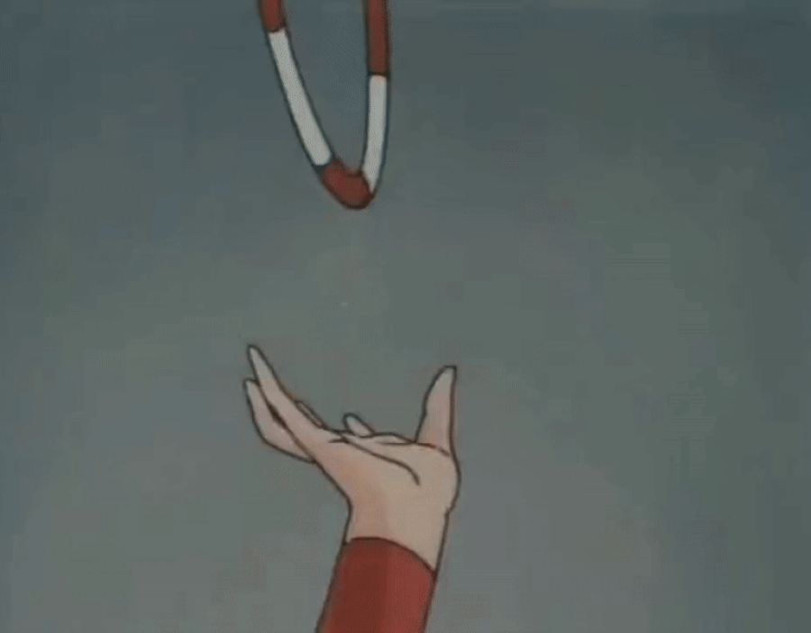 1987 1girl 80s animated animated_gif ass athletic_leotard bow breasts brown_eyes brown_hair gymnastics hair_bow hoop hula_hoop ito_akemi leotard long_sleeves looking_at_viewer lowres oldschool retro_artstyle rhythmic_gymnastics small_breasts solo standing tagme thighs twintails urotsukidouji