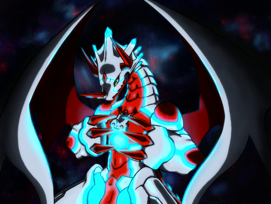 2others canoweissmon claws curimon digimon digimon_(creature) dragon horns multiple_others wings