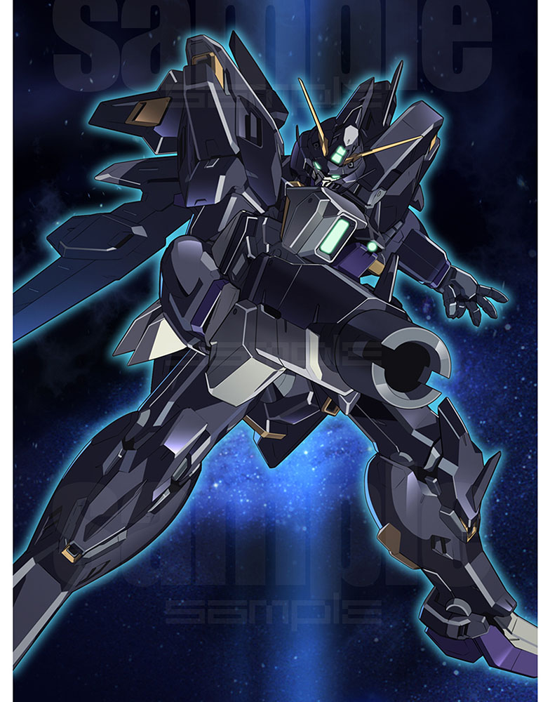 advance_of_zeta duel_gundam gun gundam gundam_gullinbursti gundam_seed holding holding_weapon kakoi_kazuhiko mecha mobile_suit rifle robot weapon
