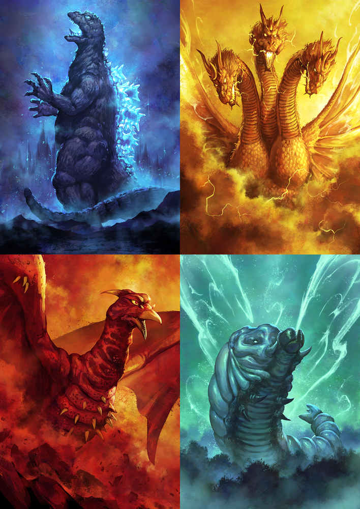 alien angry baby beak bird bug caterpillar claws cloud conjoined dinosaur dragon electricity fire forest ghidorah,_the_three-headed_monster giant giant_monster glowing glowing_eyes glowing_spikes godzilla godzilla:_king_of_the_monsters godzilla_(series) godzilla_vs._monster_zero horns hydra kaiju king_ghidorah larval legendary_pictures lightning mane monsterverse mothra mothra_(film) mothra_vs._godzilla multiple_heads nature night no_humans nurikabe_(mictlan-tecuhtli) red_eyes rodan rodan_(movie) silk silkworm spikes storm tail toho tree web webbing wings worm