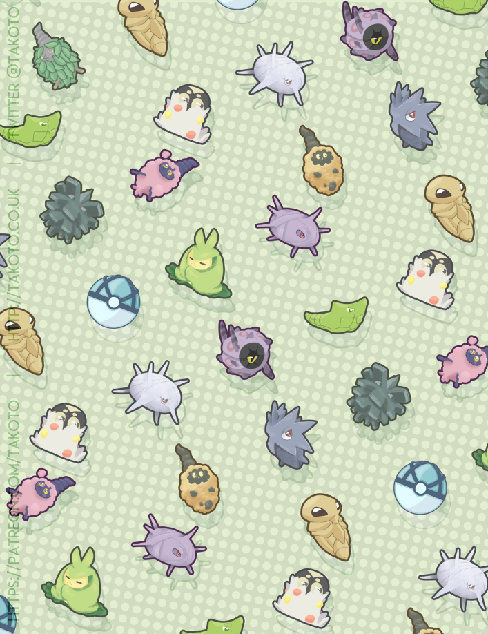 burmy burmy_(plant) burmy_(sandy) burmy_(trash) cascoon closed_eyes commentary creature english_commentary gen_1_pokemon gen_2_pokemon gen_3_pokemon gen_4_pokemon gen_5_pokemon gen_6_pokemon kakuna metapod net_ball nintendo no_humans pineco poke_ball pokemon pokemon_(creature) polka_dot polka_dot_background pupitar silcoon spewpa swadloon takoto watermark web_address whirlipede