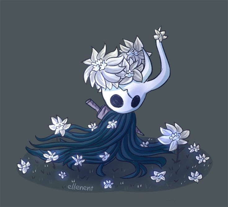 broken broken_vessel_(hollow_knight) flower hollow_knight layer nail_(hollow_knight) peace sword weapon without_eyes