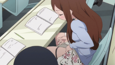 1girl animated animated_gif blush clothes_lift discreet_vibrator egg_vibrator hen_zemi lecture lowres masturbation matsutaka_nanako mizukoshi_miwako object_insertion public_indecency public_vibrator pussy_juice sex_toy sitting skirt skirt_lift sweat vaginal vaginal_object_insertion vibrator