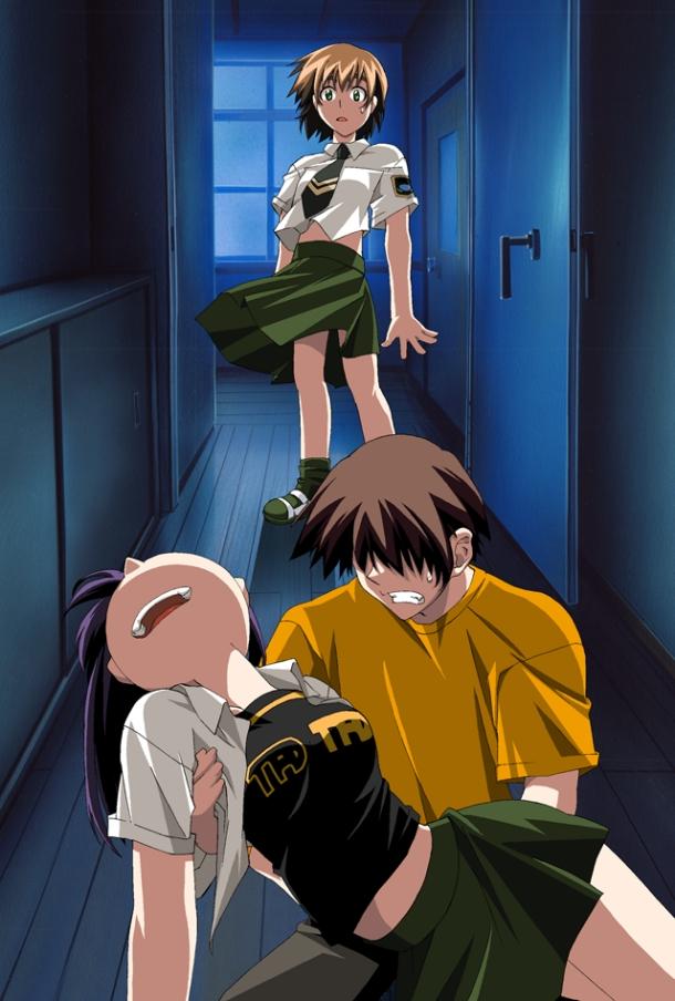2girls chitose_midori green_green indoors katakura_shinji kutsuki_futaba multiple_girls night takazaki_yuusuke