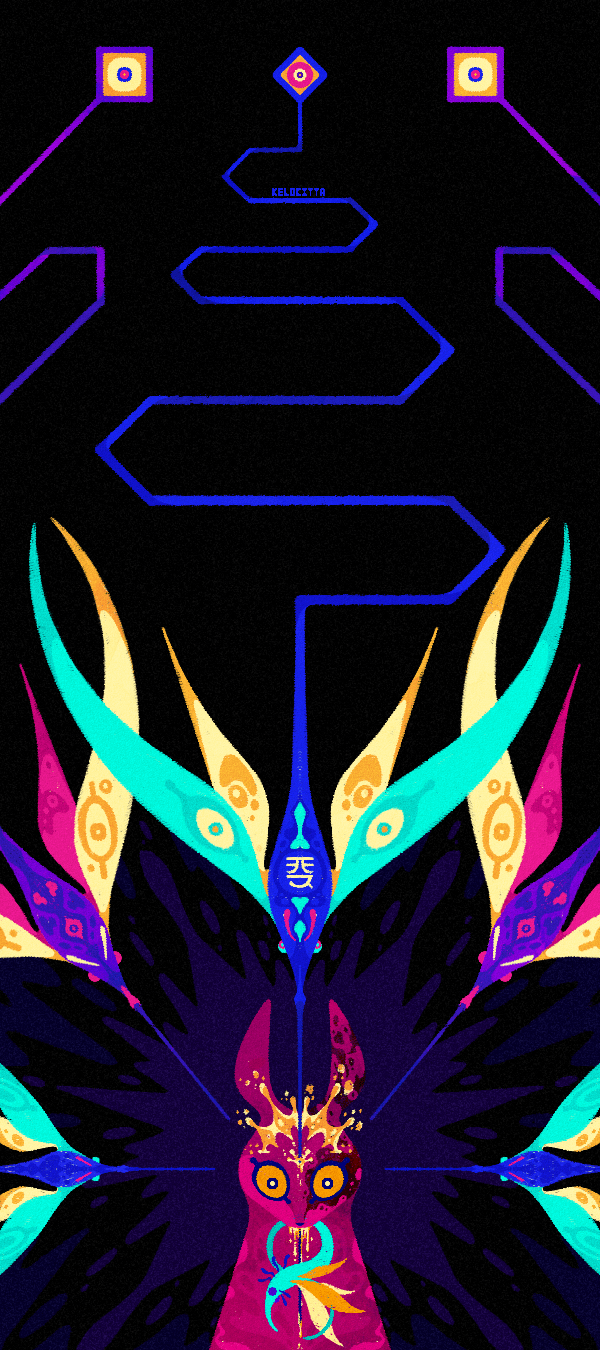 animal artificer_(rain_world) black_background bug burn_scar creature fly food_in_mouth highres insect kelocitta minimalism monster mosquito no_humans noodlefly_(rain_world) rain_world scar signature slugcat stab wings yellow_blood yellow_eyes