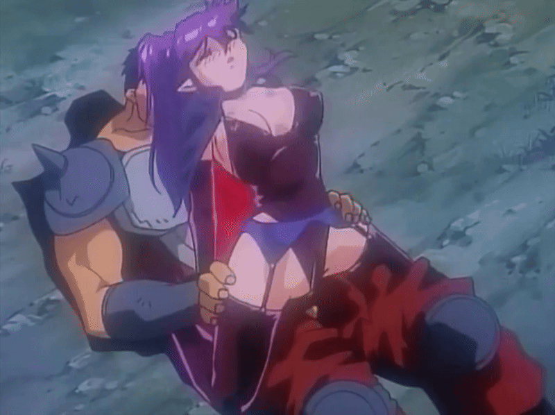 1990s_(style) 1995 1boy 1girl animated animated_gif ass bobo_(dragon_pink) boots breasts cape closed_eyes clothed_sex clothing_aside dragon_pink elf hetero huge_ass jewelry lingerie long_sleeves mage necklace panties panties_aside pierce_(dragon_pink) pointy_ears ponytail purple_hair retro_artstyle reverse_cowgirl_position sex straddling tagme thigh_boots tongue uncensored underwear