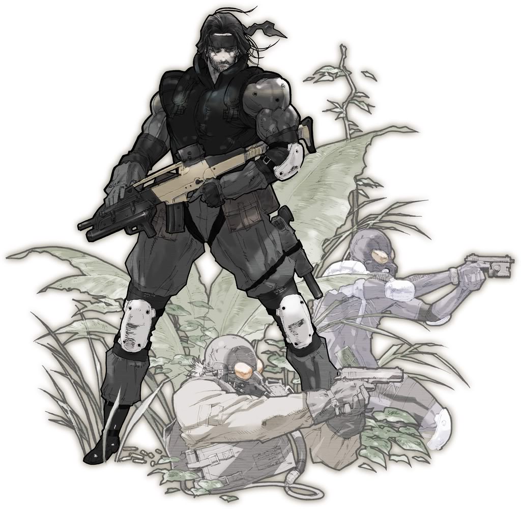 1boy an/peq-6 assault_rifle gas_mask grenade_launcher gun h&amp;k_mark_23 h&amp;k_xm8 handgun headband heckler_&amp;_koch insight_technology kac_mk23_suppressor knight&#039;s_armament_company konami laser_aiming_module male_focus masao_tsubasa mask match_grade_firearm match_grade_pistol metal_gear_(series) metal_gear_acid metal_gear_solid metal_gear_solid_2:_sons_of_liberty offensive_handgun official_art pistol plant raiden_(metal_gear) rifle solid_snake solo suppressor tagme underbarrel_grenade_launcher weapon xm320