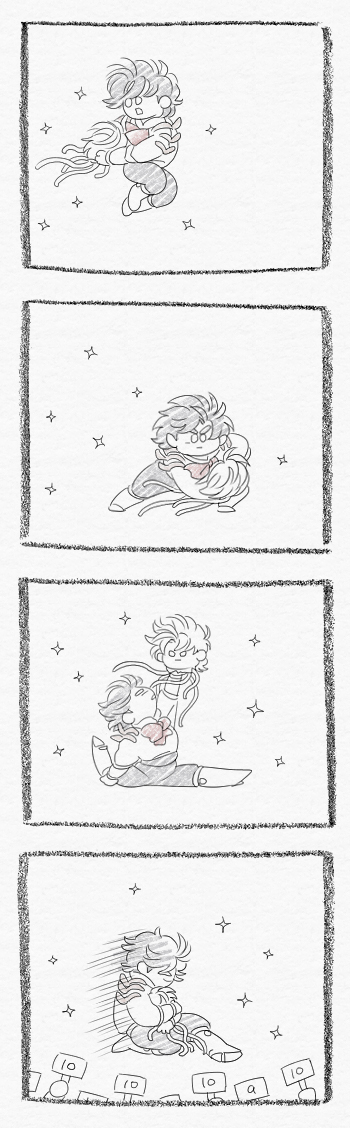 2boys comic dio_brando greyscale ice_skating jojo_no_kimyou_na_bouken jonathan_joestar kumino kumino_(soup) long_image monochrome multiple_boys parody skating tall_image tentacles