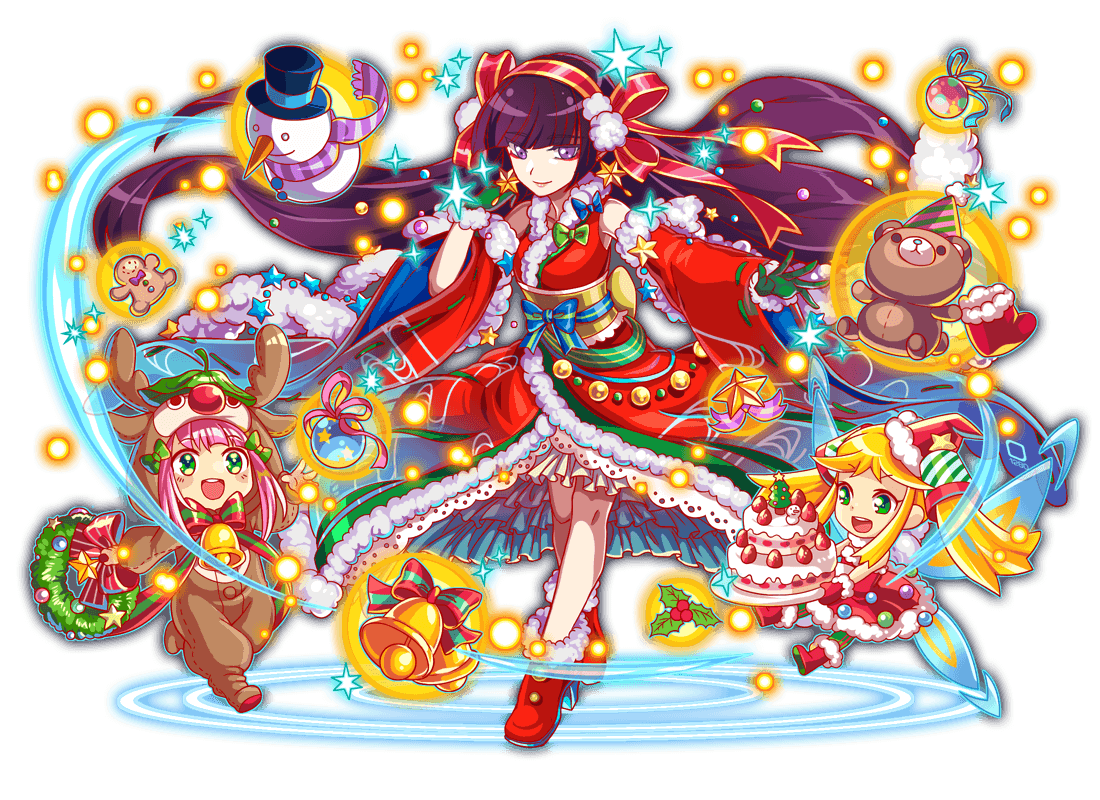 3girls alternate_hair_ornament animal_costume anime_coloring ankle_boots antlers aqua_outline aqua_ribbon aqua_wings artist_request bare_arms bare_legs bare_shoulders beads bell blue_bow blunt_bangs blunt_sidelocks blush boots bow bowtie brown_sleeve_cuffs brown_sleeves buttons cake carrot character_request christmas christmas_ornaments christmas_stocking christmas_tree_ornament christmas_wreath closed_mouth collar colored_shoe_soles crash_fever crossed_legs detached_collar detached_sleeves diagonal-striped_clothes diagonal-striped_headwear dot_nose double_horizontal_stripe double_vertical_stripe dress earrings eyelashes eyes_over_blush facial_mark fairy fairy_wings floating floating_hair floating_object food fruit full_body furisode_sleeves game_cg gingerbread_man gloves gradient_hair green_bow green_eyes green_gloves green_pants green_sash green_stripes hair_ornament hairband happy hat hat_ornament hexagram high_heel_boots high_heels himiko_(crash_fever) holding holding_plate holding_wreath horns japanese_clothes jewelry kimono lace lace-trimmed_kimono lace_trim layered_clothes leaf leaf_on_head long_hair long_sleeves looking_at_food looking_at_object looking_at_viewer mark_under_eye mistletoe multicolored_hair multiple_girls neck_bell number_print numbered obi obiage obijime official_alternate_hair_ornament official_art open_hand open_mouth orange_outline orange_stripes ornate_clothes outline outstretched_arm outstretched_hand pants party_hat pink_hair pink_lips pink_ribbon pinstripe_bow pinstripe_pattern plate pom_pom_(clothes) pom_pom_hair_ornament print_kimono print_sleeves puffy-trimmed_dress puffy-trimmed_footwear puffy-trimmed_gloves puffy-trimmed_hat puffy-trimmed_kimono puffy-trimmed_sleeves puffy_collar purple_eyes purple_hair red_bow red_bowtie red_dress red_footwear red_gloves red_hairband red_kimono red_nose red_outline red_ribbon red_sleeves reindeer_antlers reindeer_costume ribbon ribbon-trimmed_sleeves ribbon_trim santa_boots santa_costume santa_dress sash scarf see-through_wings sidelocks sleeve_cuffs sleeveless sleeveless_kimono smile snowman sparkle square square_print standing star_(symbol) star_earrings star_hat_ornament star_ornament strapless strapless_dress strawberry striped_clothes striped_pants striped_sash striped_scarf stuffed_animal stuffed_toy tachi-e teddy_bear teeth third-party_source three-quarter_sleeves tink_(crash_fever) tongue transparent_background twintails two-sided_sleeves upper_teeth_only vertical-striped_clothes vertical-striped_pants vertical-striped_scarf very_long_hair walking white_collar white_stripes wide_sleeves wings wreath yellow_sash yellow_stripes yellow_trim