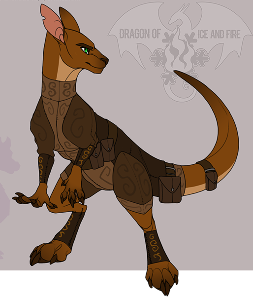 dragonoficeandfire green_eyes kangaroo kangaroo_ears kangaroo_girl kangaroo_tail shiela_(spyro) spyro_(series) the_legend_of_spyro