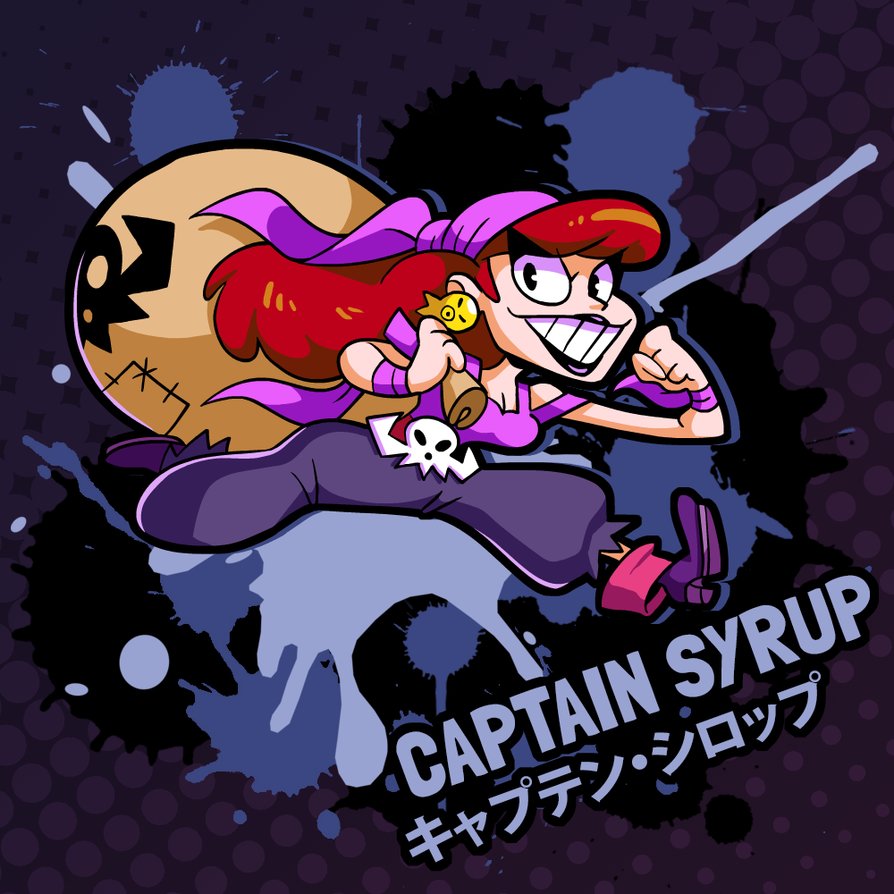 arettes bandana captain_syrup lips make makeup nintendo pants pirate red_eyes red_hair shoes tagme wario_land wario_land:_shake_it!