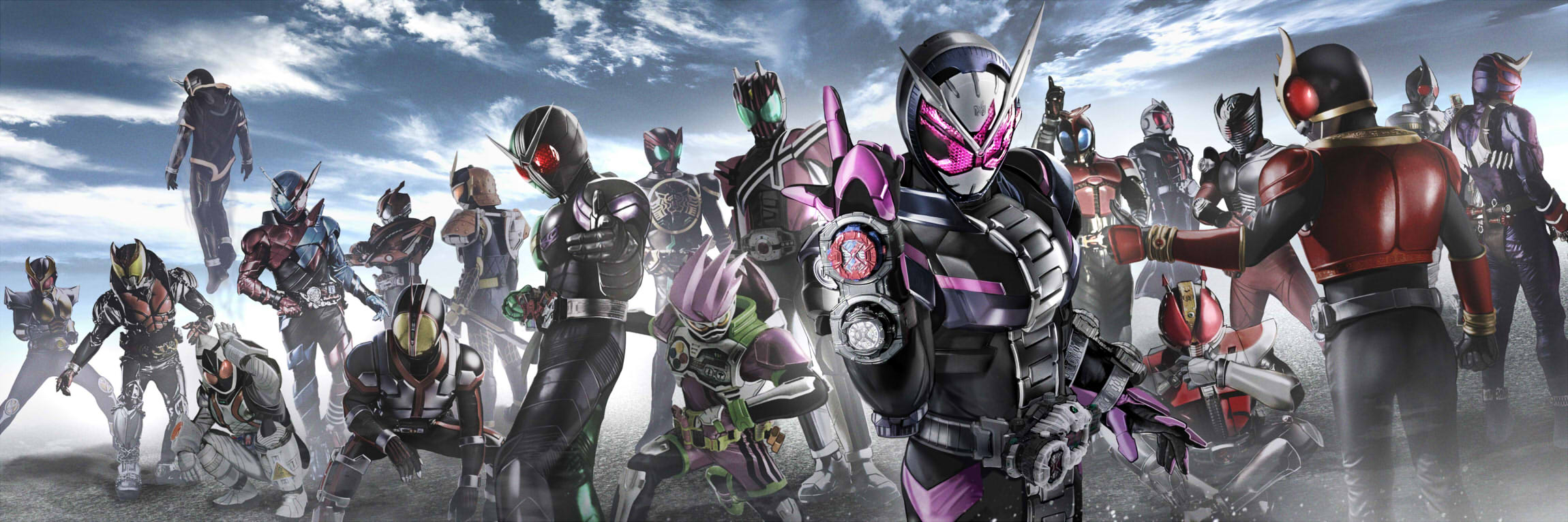 6+boys abs adjusting_clothes adjusting_gloves altering_(agito) animal_ears anniversary arm_guards armor attack back barcode belt belt-san black_armor black_background black_bodysuit black_gloves blank_eyes blue_armor blue_background blue_eyes blue_gloves bodysuit bracer breastplate bug build_driver city clenched_hand clenched_hands commentary commentary_request compound_eyes cowboy_shot crossover dagger dark decadriver den-o_belt dengasher_sword_mode double_driver dragon drive_driver dutch_angle eastern_dragon electricity everyone faiz_driver fire flame_style flying forehead_jewel fourze_driver from_side full_body fullbottle gaia_memory gauntlets ghost_driver gloves glowing glowing_eye glowing_eyes glowing_lines green_armor green_eyes green_gloves hand_up heisei helmet high_collar highres holding holding_weapon hood horns incoming_attack jacket jewelry kamen_rider kamen_rider_555 kamen_rider_agito kamen_rider_agito_(series) kamen_rider_blade kamen_rider_blade_(series) kamen_rider_build kamen_rider_build_(series) kamen_rider_dcd kamen_rider_decade kamen_rider_den-o kamen_rider_den-o_(series) kamen_rider_double kamen_rider_drive kamen_rider_drive_(series) kamen_rider_ex-aid kamen_rider_ex-aid_(series) kamen_rider_faiz kamen_rider_fourze kamen_rider_fourze_(series) kamen_rider_gaim kamen_rider_gaim_(series) kamen_rider_ghost kamen_rider_ghost_(series) kamen_rider_hibiki kamen_rider_hibiki_(series) kamen_rider_kabuto kamen_rider_kabuto_(series) kamen_rider_kiva kamen_rider_kiva_(series) kamen_rider_kuuga kamen_rider_kuuga_(series) kamen_rider_ooo kamen_rider_ooo_(series) kamen_rider_ryuki kamen_rider_ryuki_(series) kamen_rider_w kamen_rider_wizard kamen_rider_wizard_(series) kamen_rider_zi-o kamen_rider_zi-o_(series) katana kivat-bat_iii knife lens_flare long_coat looking_ahead looking_at_viewer looking_to_the_side male_focus mask masukudo_(hamamoto_hikaru) mecha_pilot_suit military military_vehicle mirror motor_vehicle multiple_boys neon_trim oni open_hand over_shoulder pauldrons photo_background photoshop_(medium) pink_armor plugsuit_(evangelion) pointing pointing_up pouch power_armor rabbit rabbit+tank_form rabbit+tank_form_(best_match) rabbit_ears red_armor red_background red_belt red_eyes red_gloves red_theme ride_booker rider_belt ring samurai scarf sengoku_driver sharp_teeth sheath sheathed shift_brace shift_car shoulder_armor simple_background single_horn sketch smoke solo sparkle spot_color squatting stag_beetle standing stylistic sunset sword sword_form tank teeth thumbs_up tokusatsu type_speed unused_tire upper_body utility_belt v-fin v_buckle walking weapon white_background white_eyes white_scarf wizardriver yellow_eyes