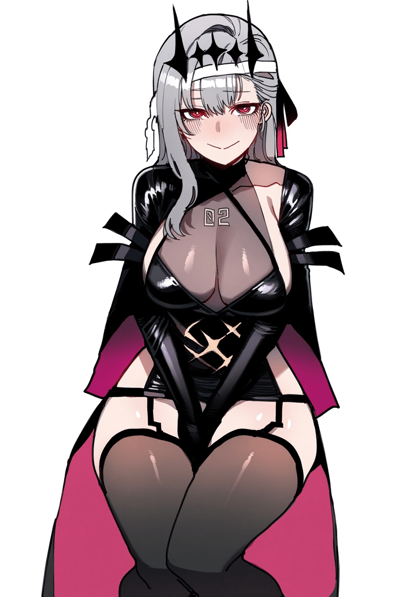 1girl bandages goddess_of_victory:_nikke highres modernia_(nikke) modernia_(second_affection)_(nikke) tagme