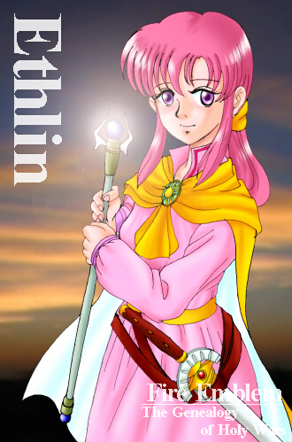 1girl _ character_name ethlyn_(fire_emblem) female_focus fire_emblem fire_emblem:_genealogy_of_the_holy_war hissaa_(starlight_express) lowres nintendo pink_hair purple_eyes solo tagme