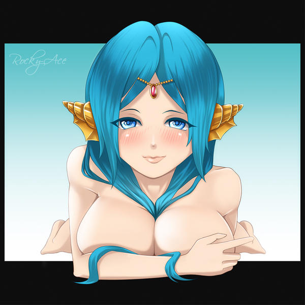 1girl blue_hair magi_the_labyrinth_of_magic solo yamuraiha