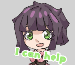 digimon green_eyes grey_background kohinata_mayu looking_at_viewer simple_background sticker