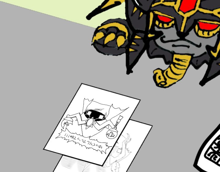 ancientsphinxmon ancientwisemon armor claws digimon digimon_(creature) full_armor meme red_eyes smile solo sphinx translation_request wings