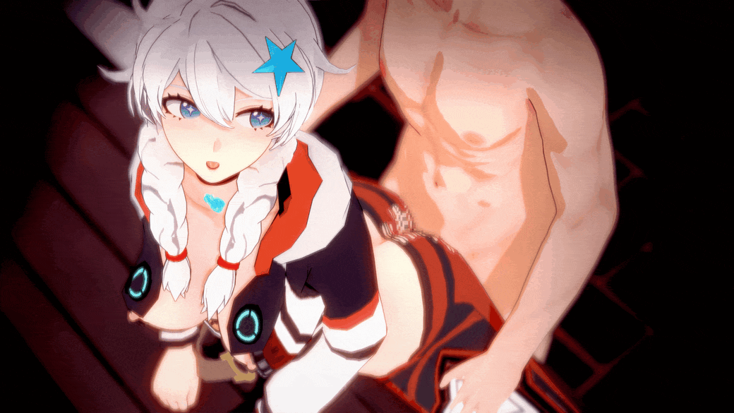 1boy 1girl 3d ahoge animated animated_gif ass bench black_jacket black_pants blinking blue_eyes blush bouncing_breasts braid breasts bright_pupils butt_crack choker closed_mouth clothed_female_nude_male collarbone crop_top cropped_jacket eyelashes from_above hair_between_eyes hair_ornament hair_over_shoulder hands_on_another&#039;s_thighs head_out_of_frame head_tilt honkai:_nexus_anima honkai_(series) hood hood_down hooded_jacket jacket kiana_kaslana legs long_hair long_legs long_sleeves looking_at_another looking_back low_twintails medium_breasts messy_hair multicolored_jacket multicolored_pants muscular muscular_male nipples nose nude on_bench one_eye_closed open_clothes open_jacket open_mouth orange_jacket orange_pants outdoors pants penis sex sex_from_behind shinaosumata sidelocks smile split spread_legs star-shaped_pupils star_(symbol) star_hair_ornament sweatpants symbol-shaped_pupils tongue torn_clothes torn_pants twin_braids twintails vignetting white_hair white_jacket white_pupils wink wooden_bench
