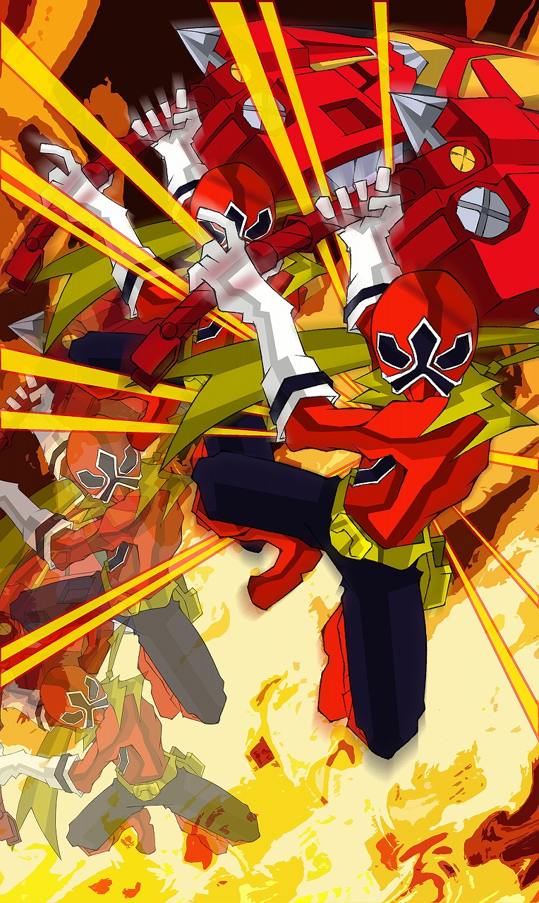 helmet highres marimo_jun samurai_sentai_shinkenger shiba_takeru shinken_red super_sentai sword tagme weapon