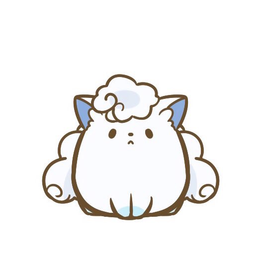 773mimisuke :&lt; alolan_form alolan_vulpix animal_focus black_eyes chibi chibi_only closed_mouth commentary_request fox full_body gen_7_pokemon looking_at_viewer nintendo no_humans pokemon pokemon_(creature) simple_background solid_oval_eyes solo white_background