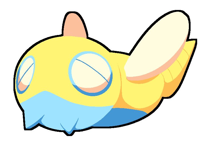 animal_focus closed_eyes closed_mouth commentary creatures_(company) drill dunsparce english_commentary full_body game_freak gen_2_pokemon lying mysticwaffle nintendo no_humans on_stomach pokemon pokemon_(creature) shade simple_background simple_wings solo spikes three_quarter_view transparent_background