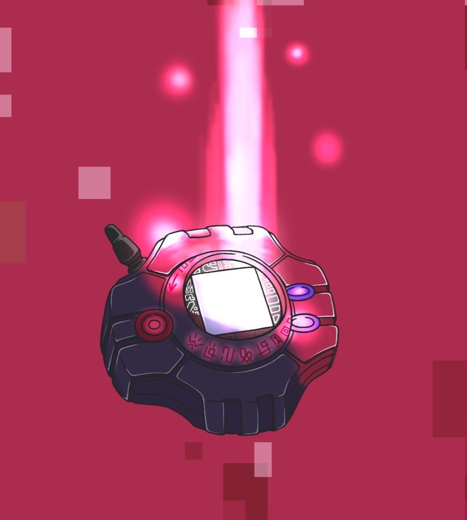 circle digimoji digimon digivice glowing no_humans objects_only oval square