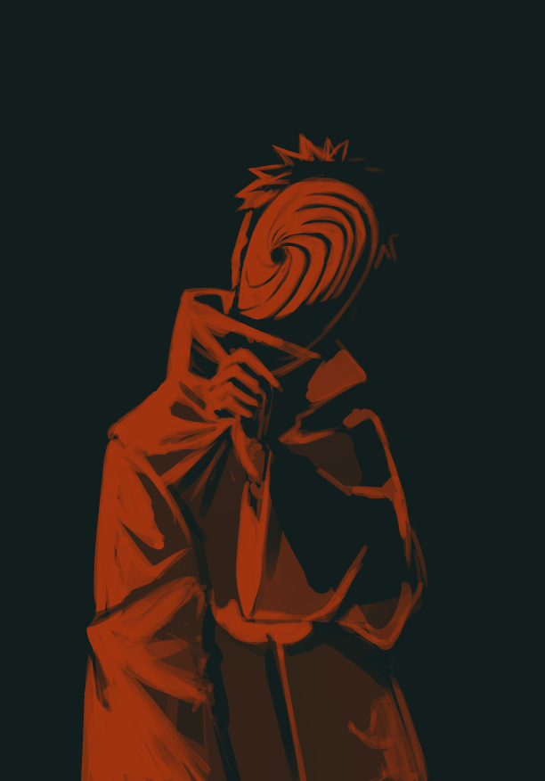 1boy akatsuki_(naruto) gloves male_focus mask masked_madara naruto_(series) naruto_shippuuden obobkkp short_hair tobi_(naruto) uchiha_obito