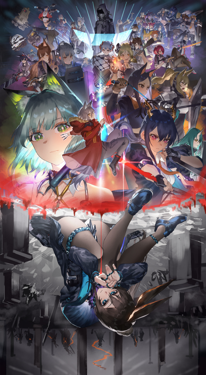 12f_(arknights) amiya_(arknights) arknights beagle_(arknights) blaze_(arknights) castle-3_(arknights) ch&#039;en_(arknights) closure_(arknights) corne_(arknights) courier_(arknights) crownslayer_(arknights) dobermann_(arknights) doctor_(arknights) exusiai_(arknights) fang_(arknights) faust_(arknights) feater_(arknights) franka_(arknights) frostnova_(arknights) greythroat_(arknights) hibiscus_(arknights) highres hoshiguma_(arknights) ifrit_(arknights) jessica_(arknights) kal&#039;tsit_(arknights) kroos_(arknights) lancet-2_(arknights) lava_(arknights) liskarm_(arknights) magallan_(arknights) mephisto_(arknights) nearl_(arknights) noir_(anime) patriot_(arknights) projekt_red_(arknights) rangers_(arknights) saria_(arknights) shaw_(arknights) silence_(arknights) silverash_(arknights) skullshatterer_(arknights) tagme talulah_(arknights) texas_(arknights) thrm-ex_(arknights) vanilla_(arknights) w_(arknights) yato_(arknights)