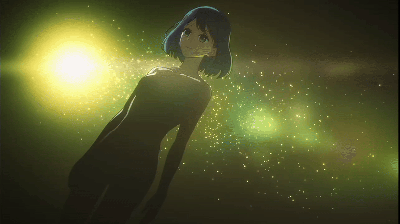 2girls animated animated_gif blue_hair hoshino_ai kurokawa_akane multiple_girls non-web_source oshi_no_ko purple_hair tag