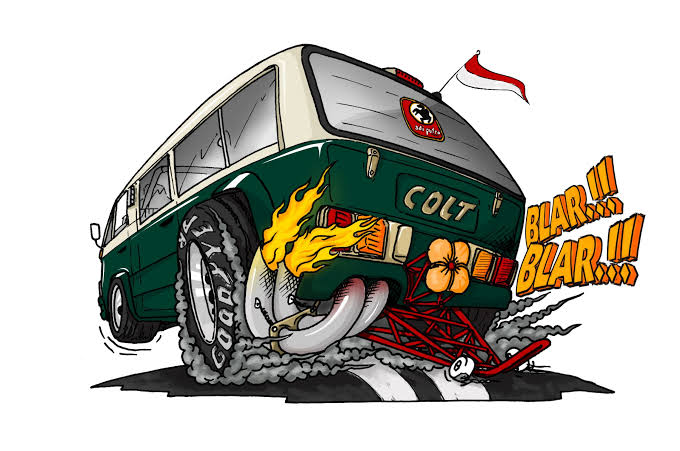 artist_request colt_t120 delica_t120 mitsubishi_motors no_humans non-web_source simple_background source_request vehicle_focus white_background