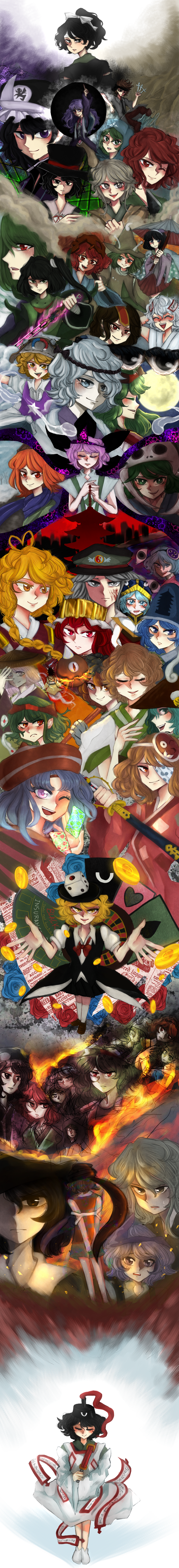 6+others ^_^ absolutely_everyone absurdres ace_(playing_card) ace_of_hearts ace_of_spades adagumo_no_saragimaru adagumo_no_yaorochi ajirogasa amanomiya_jun amanomori_shou ametsukana_yago androgynous antennae aqua_eyes aqua_hair arm_behind_head arm_up armor arms_behind_back arrow_print ascot azuma_kaisen baggy_pants bandage_over_one_eye bandaged_arm bandages bandana bare_arms bare_shoulders between_fingers black_bandana black_bow black_flower black_hair black_hairband black_hakama black_hat black_headband black_kimono black_shirt black_sleeves black_veil black_vest blackjack_table blonde_hair blood blood_on_face blue_cape blue_capelet blue_eyes blue_flower blue_gemstone blue_hair blue_hat blue_helmet blue_jacket blue_kimono blue_rose blue_umbrella blunt_bangs blush bone bottle_opener bow bowtie braid breastplate brilliant_pagoda_or_haze_castle brown-framed_eyewear brown_coat brown_footwear brown_hair brown_hat brown_headband brown_helmet brown_kimono brown_pants brown_shirt brown_vest burabura buttons candle_on_head cape capelet card celeritas_lumen center_frills cine_hamal clause_(len&#039;en) closed_eyes closed_mouth cloud coat coattails coin collared_coat collared_jacket collared_shirt colored_eyelashes commentary criss-cross_back-straps crown crying demon_horns detached_sleeves dice_hair_ornament drunk earthen_miraculous_sword embers energy_wings enraku_tsubakura epaulettes evanescent_existence everyone expressionless eye_of_senri eyelashes fingerless_gloves fire flower frilled_headwear frills from_behind fujiwara_no_iyozane fujiwara_no_shirogane_no_sanra full_moon gem ghost ghost_tail gloves glowing glowing_sword glowing_weapon goggles goggles_on_head gold_coin gold_crown green_eyes green_hair green_hat green_jacket green_kimono green_scarf green_shorts green_skirt grey_eyes grey_gloves grey_hair grey_helmet grey_jacket hachimaki hair_between_eyes hair_bow hair_ornament hair_tie hairband hairpin hakama hakama_short_skirt hakama_skirt hammer hand_on_headwear hand_on_own_chest harujion_(len&#039;en) hat hat_ribbon headband headgear heart helmet highres holding holding_hammer holding_knife holding_polearm holding_rod holding_sword holding_umbrella holding_weapon hood hood_down hood_up hooded_jacket horns houlen_yabusame interlocked_fingers jacket jacket_on_shoulders japanese_clothes jinbaori jinbei_(clothes) jinbei_(len&#039;en) kariginu kashiwagi_kaoru katano_sukune katano_sukune&#039;s_bottle_opener kesa_kujiru kimono kitsugai_sese kneehighs knife knives_between_fingers kokutenshi_hibaru kurohebi kuzu_suzumi layered_sleeves leg_up len&#039;en light_blush loafers long_hair long_image long_sleeves looking_at_viewer looking_back low_twin_braids m40u magnet messy_hair military_hat miniskirt mitsumo mob_cap moon moritake_medias multiple_hairpins multiple_others multiple_tails multiple_views neck_ribbon nervous newspaper ofuda ofuda_on_clothes ofuda_on_head ogata_garaiya oil-paper_umbrella one_eye_closed one_side_up ooama_no_ake_no_mitori ooya_kunimitsu open_clothes open_jacket orange_eyes orange_hair orange_jacket other_focus outstretched_arms over_shoulder own_hands_together pagoda pale_skin pants para_(len&#039;en) para_(len&#039;en)_(oni) parted_lips peaked_cap pink_hair pink_kimono pink_shirt playing_card pointing pointing_up pointy_ears polearm polka_dot_cape pom_pom_(clothes) ponytail poster_(medium) pout puffy_short_sleeves puffy_sleeves purple_capelet purple_coat purple_eyes purple_hair purple_jacket purple_kimono purple_scarf purple_vest reactivate_majestical_imperial red_bow red_bowtie red_eyes red_flower red_hair red_hakama red_kimono red_pants red_ribbon red_rose red_scarf red_umbrella ribbon ribbon-trimmed_shorts ribbon_trim rod rose roulette_table scared scarf see-through_clothes see-through_veil senri_haiji senri_tsurubami shadow shion_(len&#039;en) shirami_souko shirt shitodo_aoji shitodo_hooaka shitodo_kuroji shoes short_hair short_kimono short_over_long_sleeves short_ponytail short_sleeves shorts siblings side_ponytail sitting skirt skull-shaped_hat sleeveless sleeveless_jacket sleeveless_kimono sleeveless_shirt slit_pupils smile smirk snake_tail socks spade_(shape) spell_card standing star_(symbol) star_print step-siblings striped_clothes striped_hat striped_shirt sweatdrop sword sword_of_kusanagi table tadpole_hat tail taira_no_chouki taira_no_fumikado tall_image tasouken tate_eboshi tears teeth terumi_(len&#039;en) top_hat traditional_bowtie traditional_youkai triangular_headpiece turban turtleneck turtleneck_shirt twin_braids two-sided_cape two-sided_fabric two-sided_umbrella umatachi_tsugumi umbrella umbrella_hair_ornament umbrella_over_shoulder upper_teeth_only v-shaped_eyebrows veil vest weapon weapon_over_shoulder white_ascot white_bow white_cape white_capelet white_hair white_hairband white_hat white_headband white_horns white_jacket white_kimono white_shirt white_sleeves white_socks white_veil wide_sleeves wing_print xeno_a yellow_eyes yin_yang yin_yang_print zuifeng_tenkai