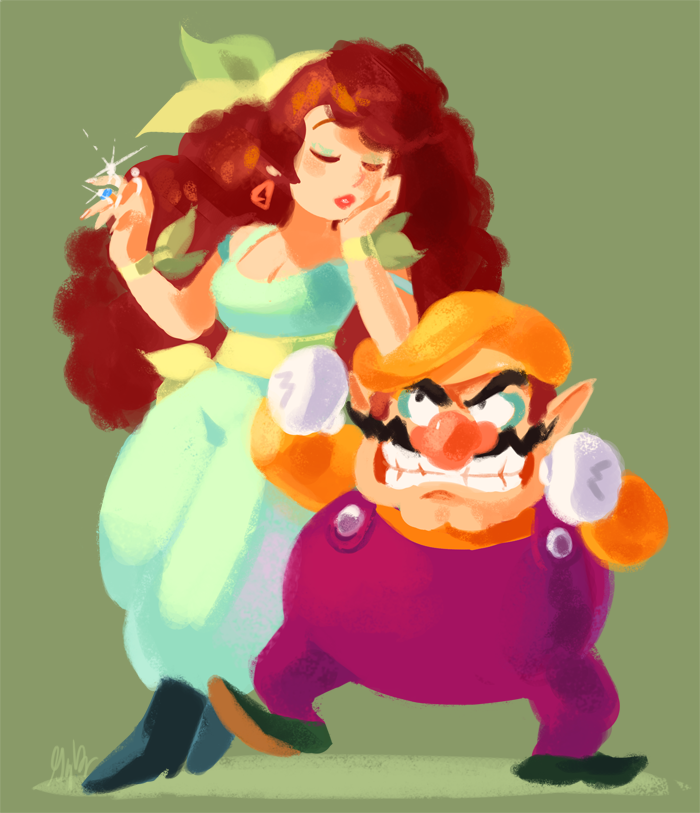 arettes bad_id bad_twitter_id bandana captain_syrup gigi_d.g. lips make makeup mario_(series) nintendo pants pirate red_eyes red_hair shoes tagme wario wario_land