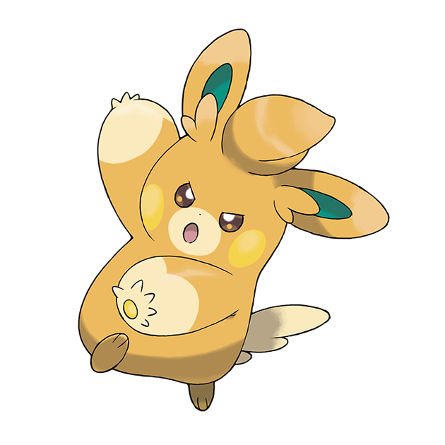 artist_request brown_eyes full_body nintendo no_humans official_art open_mouth outline pawmo pokemon pokemon_(creature) pokemon_focus pokemon_sv solo third-party_source transparent_background v-shaped_eyes white_outline