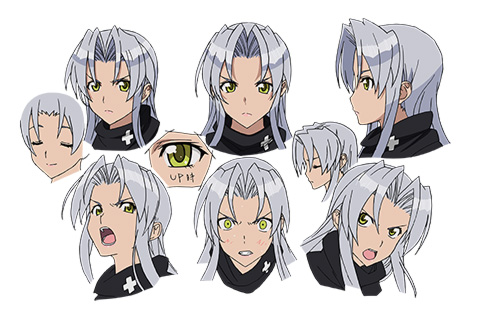 1girl lowres mikoto_kiba official_art reference_sheet tagme triage_x