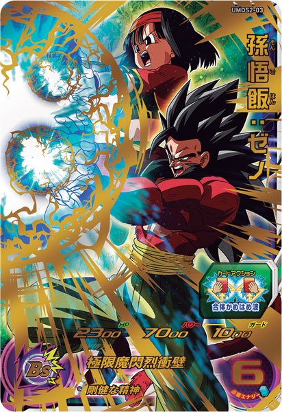 black_hair energy father-daughter_kamehameha father_and_daughter kamehameha_(dragon_ball) muscular muscular_male pan_(dragon_ball) screaming serious son_gohan super_dragon_ball_heroes super_saiyan super_saiyan_4 tagme transformation