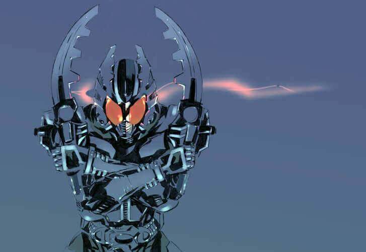 1boy glowing glowing_eyes horns kamen_rider kamen_rider_gatack kamen_rider_kabuto_(series) male_focus rider_gatack solo sword weapon