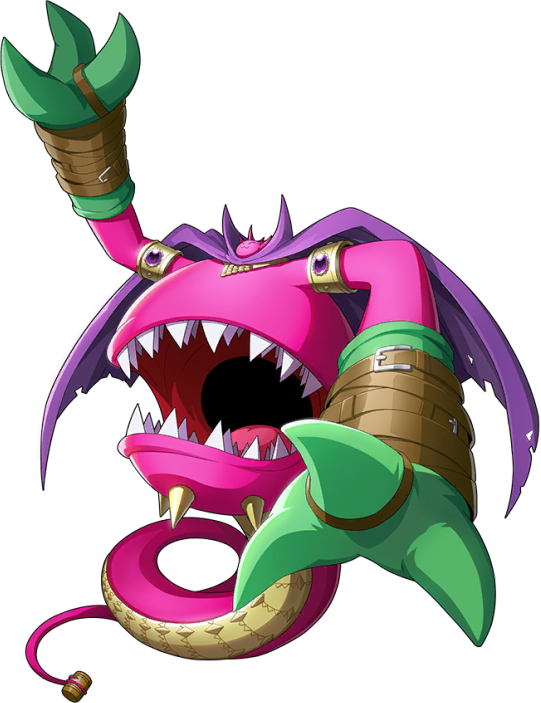 bacchusmon digimon digimon_(creature) digimon_new_century official_art olympos_xii open_mouth snake solo tail wings
